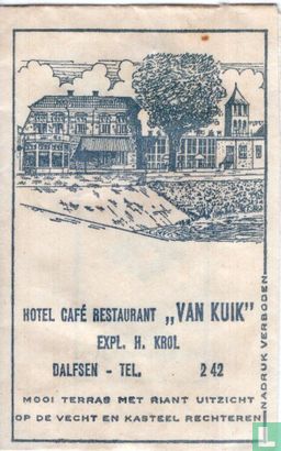 Hotel Café Restaurant "Van Kuik" - Bild 1