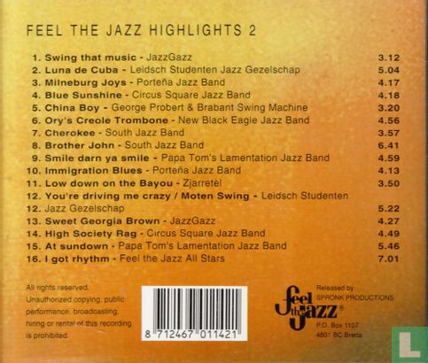 Feel the Jazz Highlights 2 - Afbeelding 2