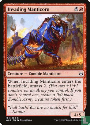 Invading Manticore - Image 1