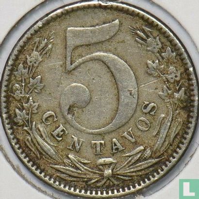 Colombia 5 centavos 1888 - Image 2