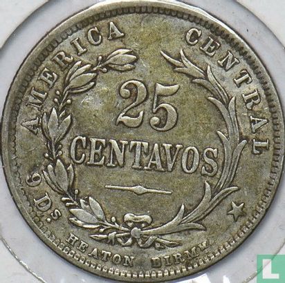 Costa Rica 25 centavos 1893 - Image 2
