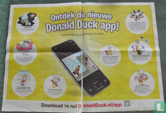 Ontdek de nieuwe Donald Duck app!
