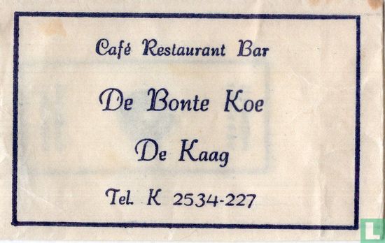 Café Restaurant Bar De Bonte Koe - Afbeelding 1