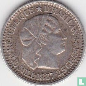 Haiti 10 centimes 1887 - Image 1