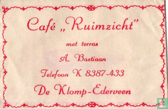 Café "Ruimzicht" - Image 1