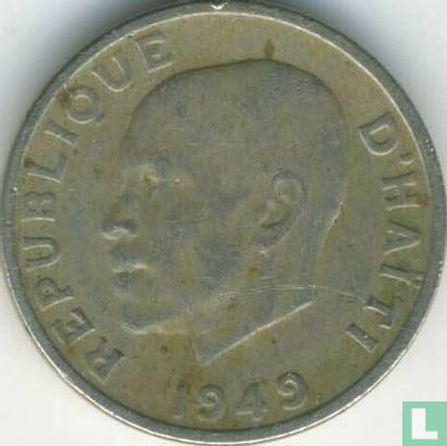 Haïti 5 centimes 1949 - Image 1