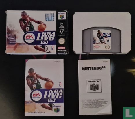 NBA Live 99 (in Box) - Afbeelding 2