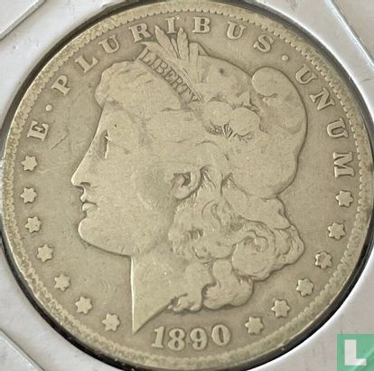 Verenigde Staten 1 dollar 1890 (CC - type 2) - Afbeelding 1