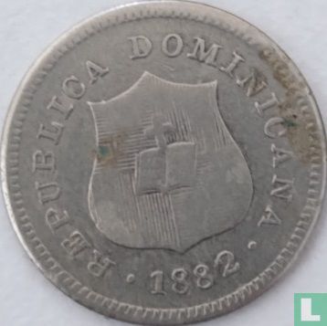 Dominicaanse Republiek 1¼ centavos 1882 - Afbeelding 1