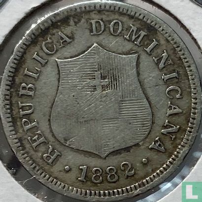 Dominican Republic 2½ centavos 1882 - Image 1