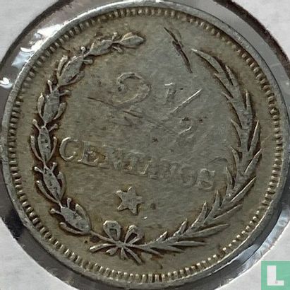 Dominican Republic 2½ centavos 1882 - Image 2