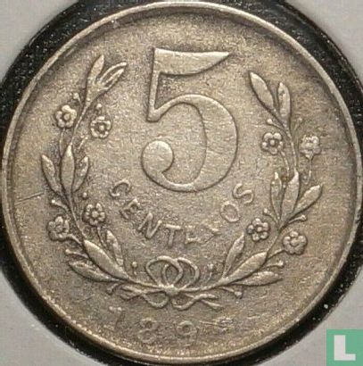 Nicaragua 5 centavos 1899 - Afbeelding 1