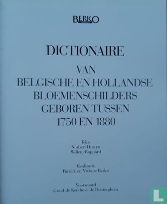 Dictionaire van bloemenschilders - Image 3