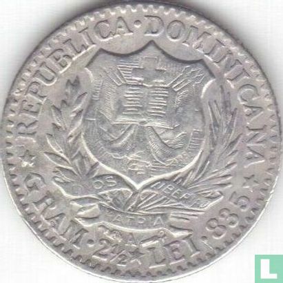 Dominicaanse Republiek 50 centesimos 1891 - Afbeelding 2