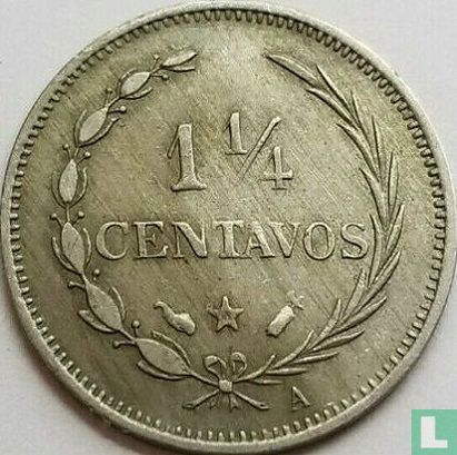 Dominican Republic 1¼ centavos 1888 - Image 2