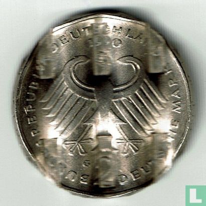 Duitsland 2 mark 1990 (G - Ludwig Erhard) - Afbeelding 1