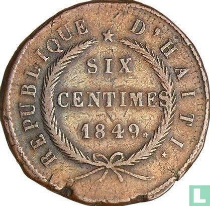 Haiti 6 Centime 1849 - Bild 1