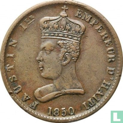 Haïti 6¼ centimes 1850 - Afbeelding 1