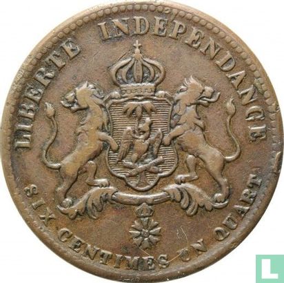 Haïti 6¼ centimes 1850 - Afbeelding 2