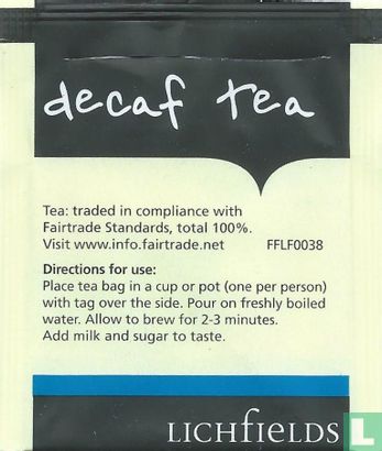 Fairtrade decaf tea - Image 2