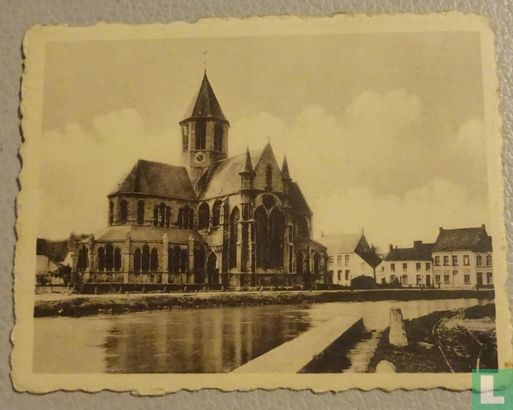 Oudenaarde - De Schelde en O.-L.-Vrouwkerk van Pamele