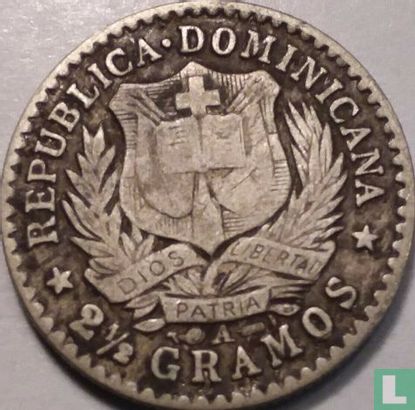 République dominicaine 10 centavos 1897 - Image 2