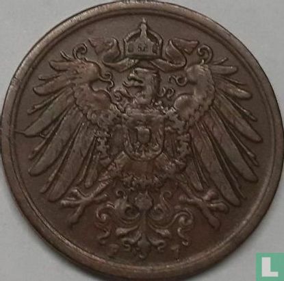 Duitse Rijk 2 pfennig 1908 (F) - Afbeelding 2