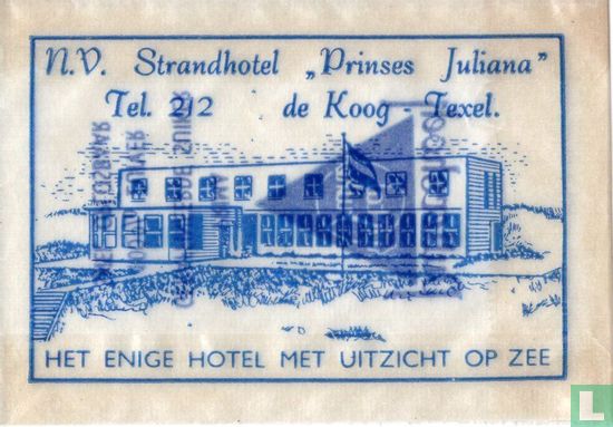 N.V. Strandhotel "Prinses Juliana" - Bild 1