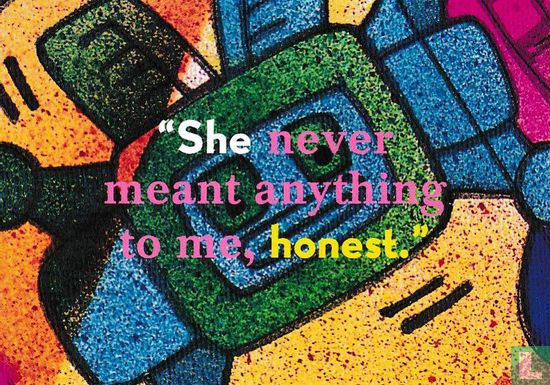 Perudo "" She never meant anything to me, honest" - Bild 1