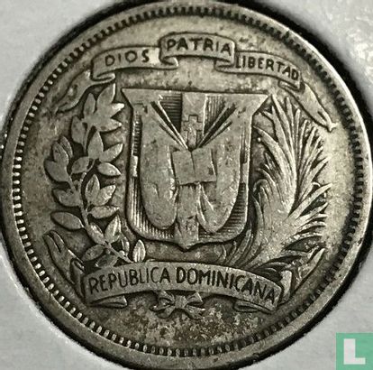 Dominican Republic 25 centavos 1937 - Image 2