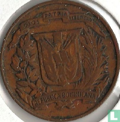 Dominican Republic 1 centavo 1937 - Image 2