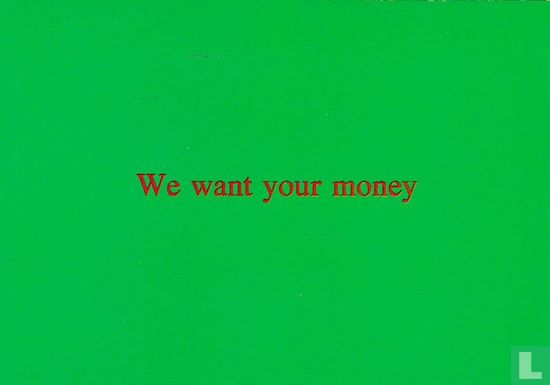 London Cardguide / Crisis "We want your money" - Bild 1