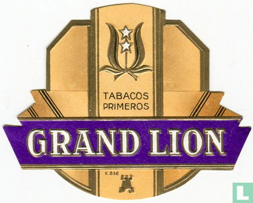 Grand Lion - Tabacos primeros - K.836 - Bild 1