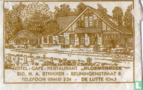 Hotel Café Restaurant "Bloemenbeek" - Afbeelding 1