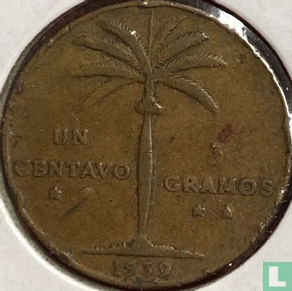 République dominicaine 1 centavo 1939 - Image 1
