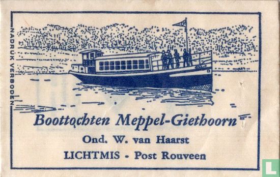 Boottochten Meppel Giethoorn - Afbeelding 1