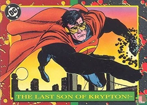The Last Son Of Krypton Promo Card