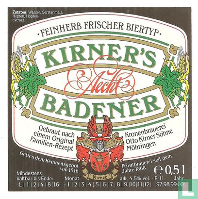 Kirner's Badener