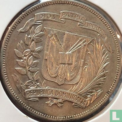 Dominicaanse Republiek 1 peso 1939 - Afbeelding 2