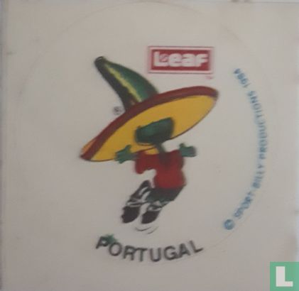 Leaf Portugal Coupe du monde de football 1986