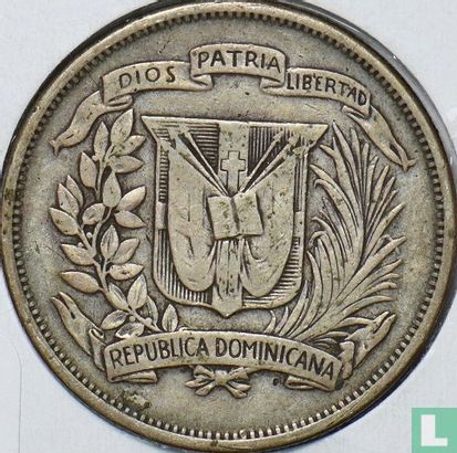 Dominicaanse Republiek ½ peso 1947 - Afbeelding 2