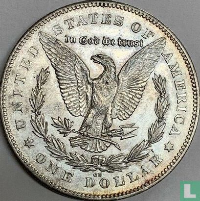 United States 1 dollar 1880 (CC - type 2) - Image 2