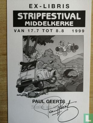 Ex-libris - Middelkerke 1999 - Paul Geerts