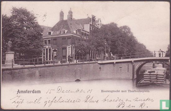Heerengracht  met Thorbeckeplein.