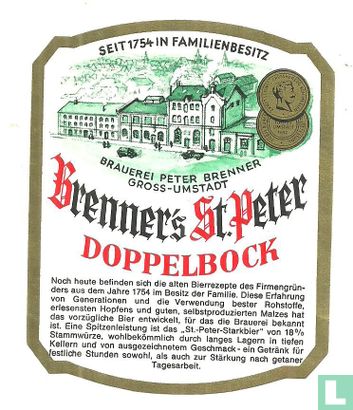 Brenner's St.Peter Doppelbock