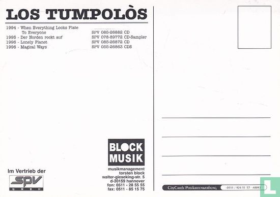 0092 - Los Tumpolòs - Lonely Planet - Afbeelding 2