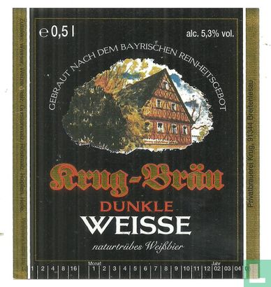 Krug-Bräu Dunkle Weisse