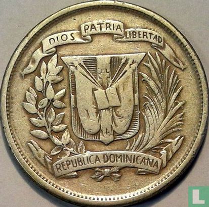 Dominikanische Republik ½ Peso 1952 - Bild 2