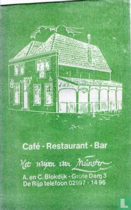 Café Restaurant Bar Het Wapen van Münster  - Image 1
