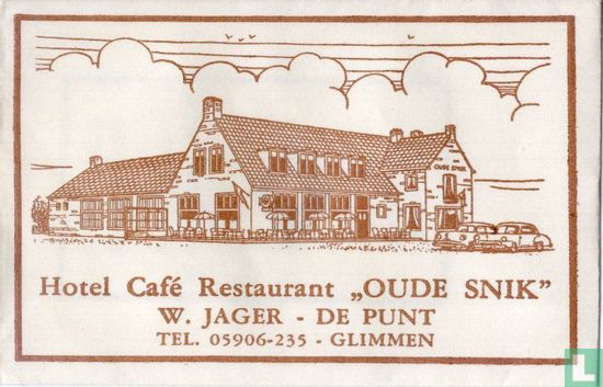 Hotel Café Restaurant "Oude Snik" - Bild 1